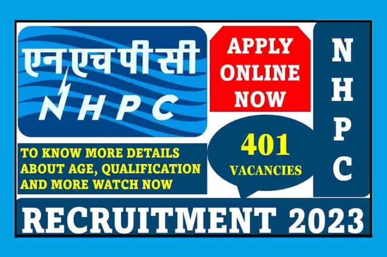 NHPC Recruitment 2023