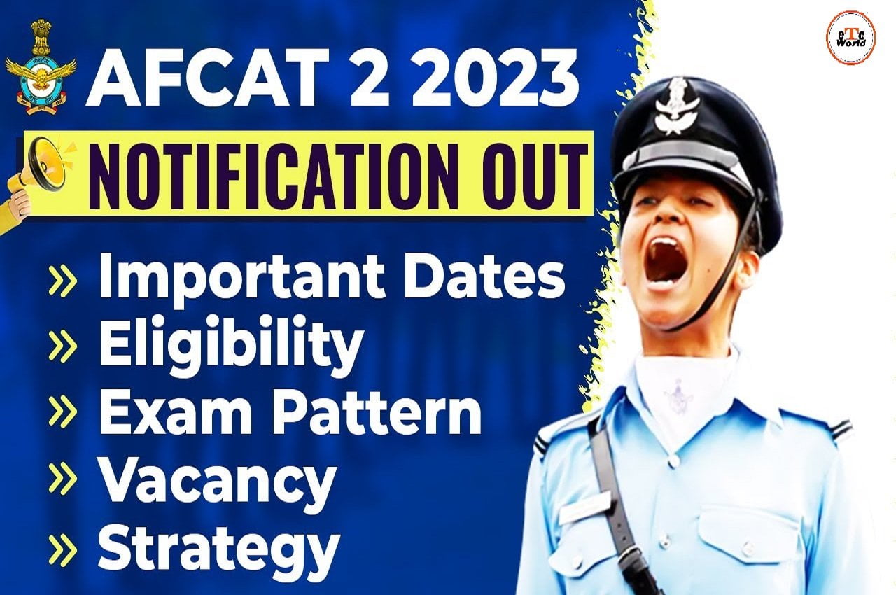 Indian Air Force AFCAT 02/2023 Recruitment