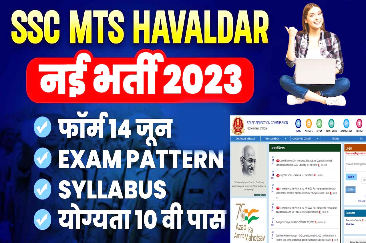 SSC MTS And Havaldar Requirement 2023