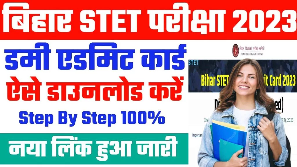 STET Dummy Admit Card 2023