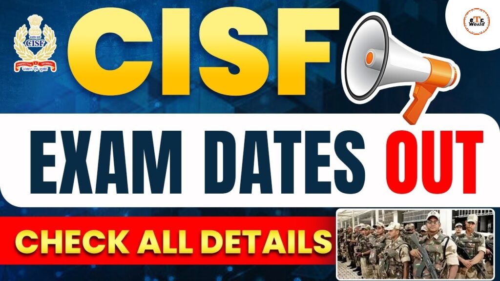CISF Constable Fireman Admit Card 2023