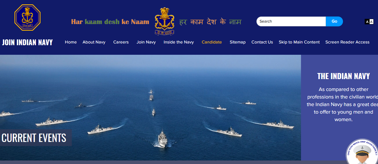 Indian Navy SSR Job Recruitment 2024